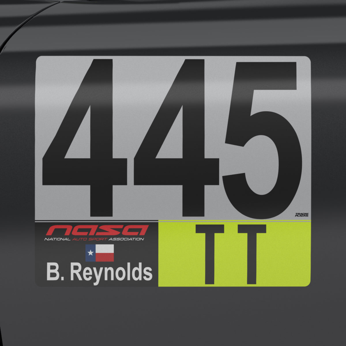 NASA Grid Plate – 3 Digit + Class
