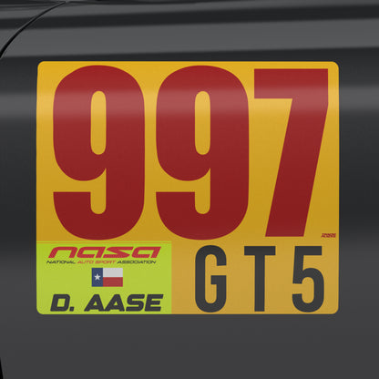 NASA Grid Plate – 3 Digit + Class