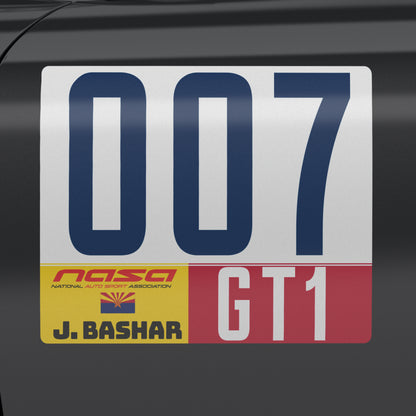NASA Grid Plate – 3 Digit + Class